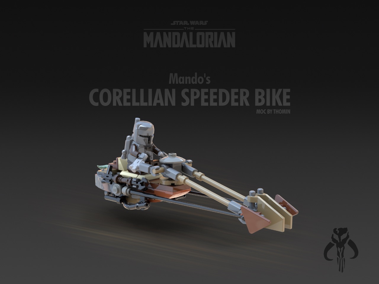 Mando's Corellian Speeder Bike