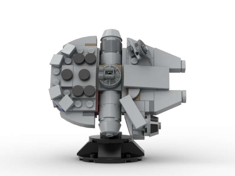 Millennium Falcon Micro - Budget Edition (MOC-58605) - LEGO MOC | MOC ...