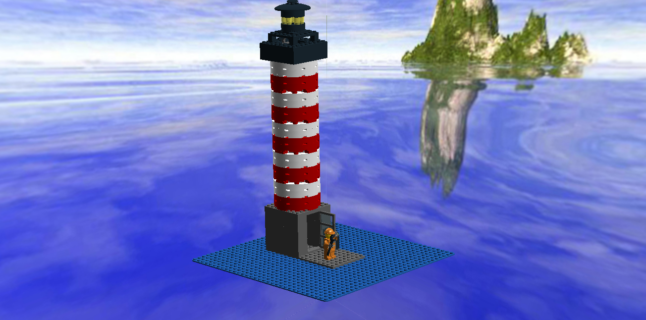 LIGHTHOUSE (MOC-58650) - LEGO MOC | MOC Tracker