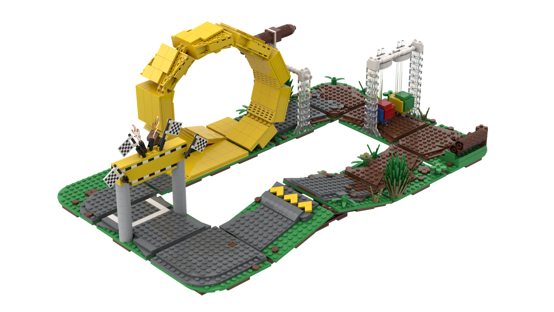 Mario Kart - Whole Race Track