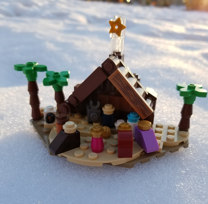 Micro Nativity Scene