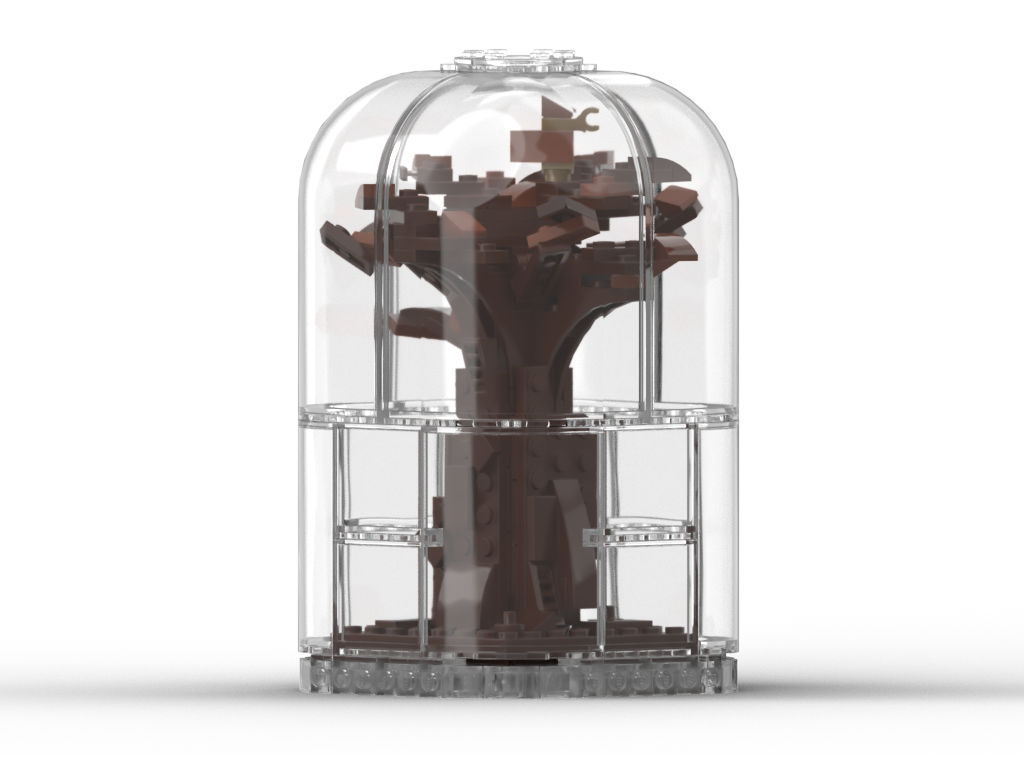 21313 Alternate Build - Tree in Terrarium alternate build