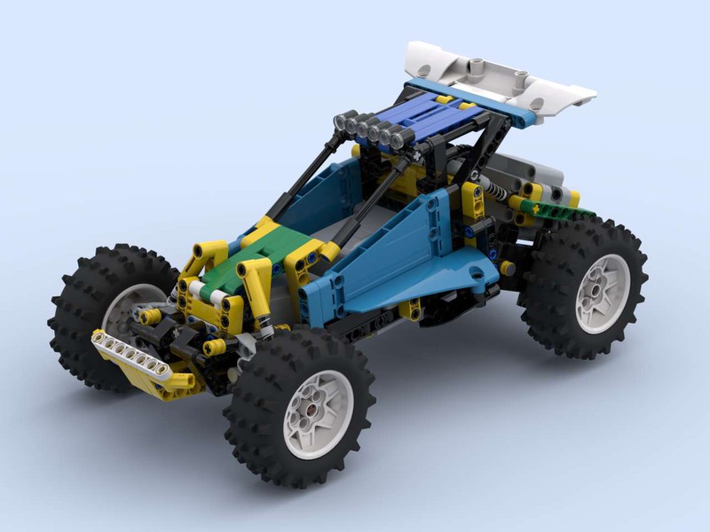 42124 Off-Road Buggy Color MOD (XL Motor) V2 with old parts