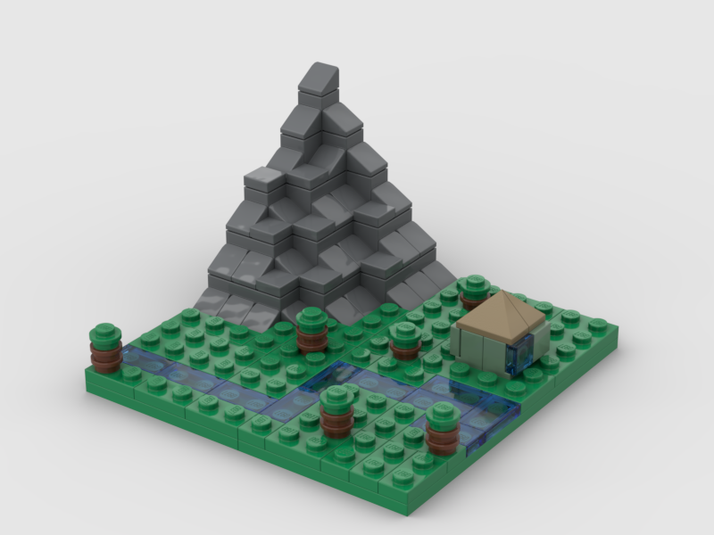 Mountain cottage - MicroTown collection