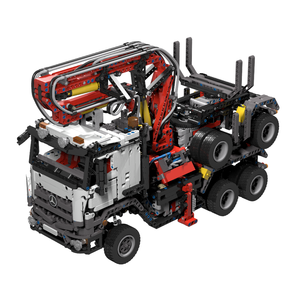 42043 Langholzlaster (long timber truck)