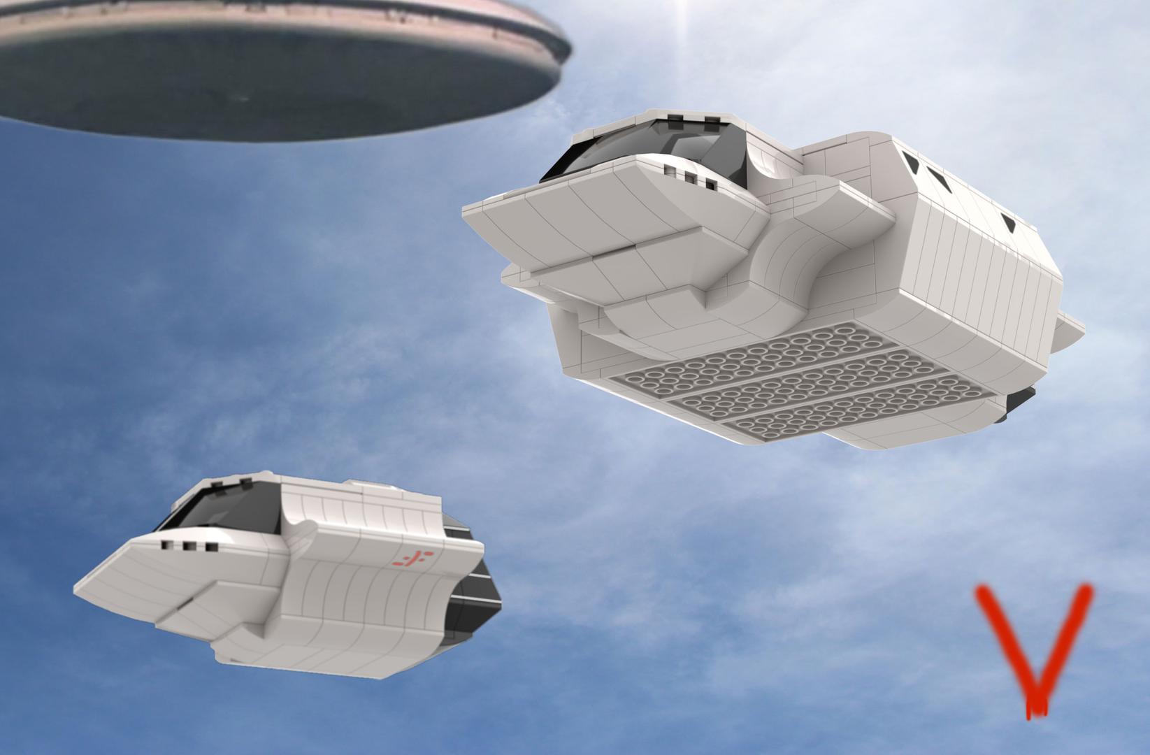 Skyfighter from "V - Visitors" TV Show