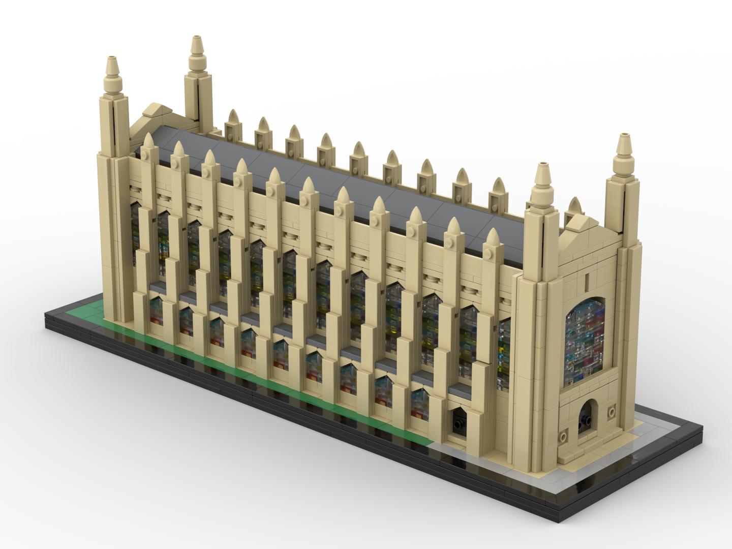 King's College Cambridge, v2, with complete interior