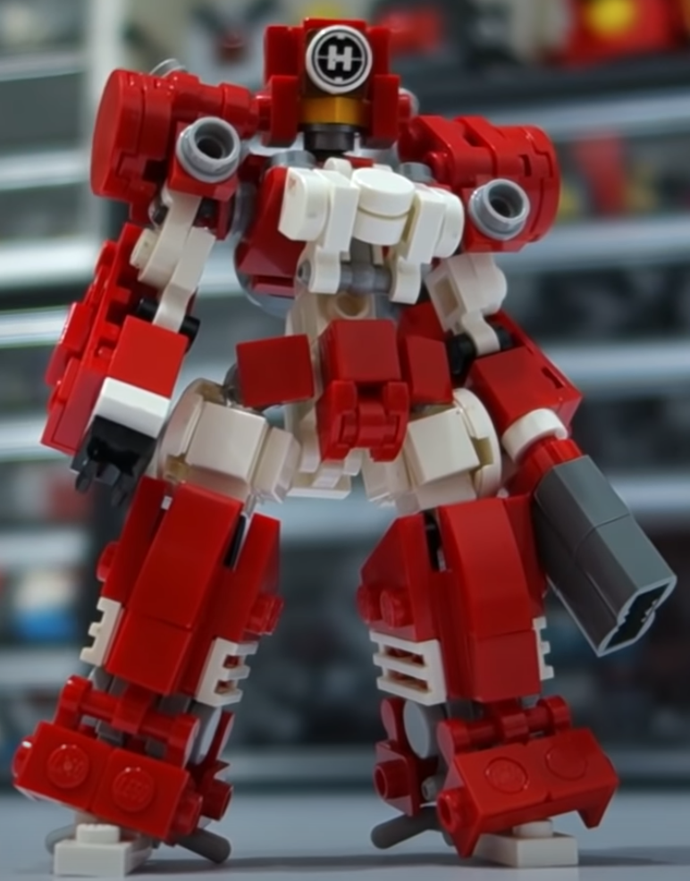 The Red Hero (chubbybots Small Mech)