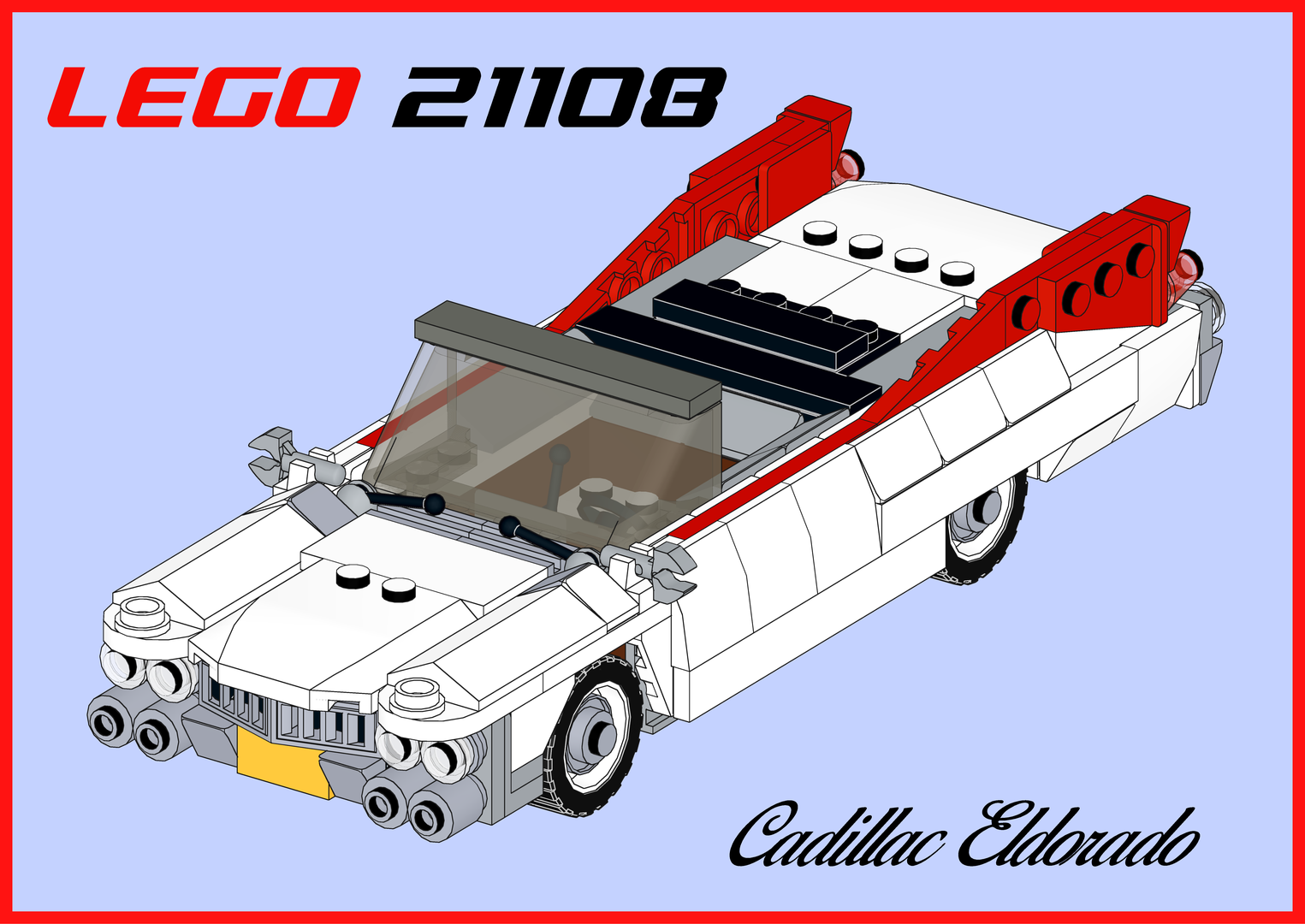 21108 Cadillac Eldorado 1959 alternate build