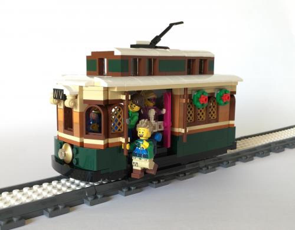 Winter Village Tram - Power Functions motorized