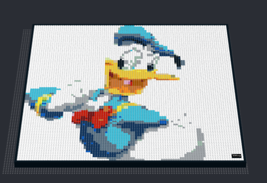 Donald duck art