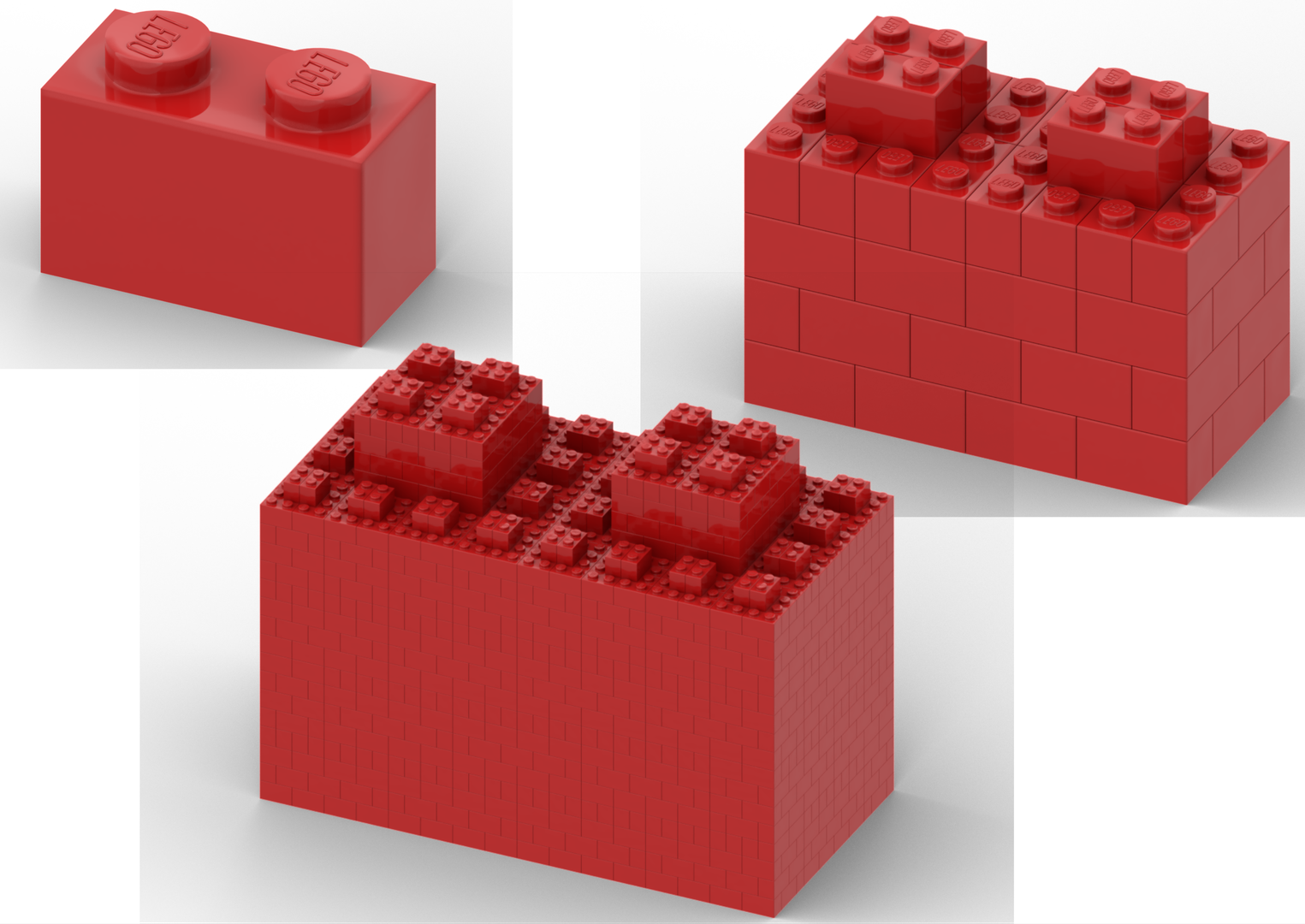 2x1 brick made of 2x1 bricks made of 2x1 bricks | My custom fractal