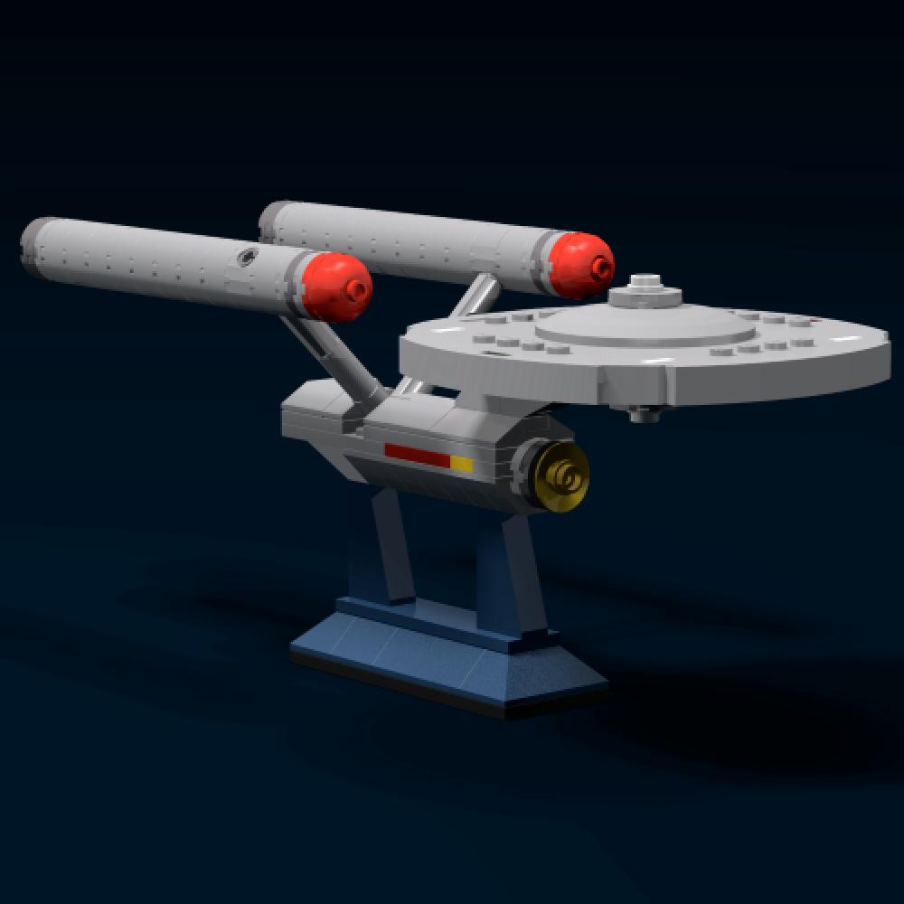 Constitution Class U.S.S. Enterprise NCC-1701 from Star Trek