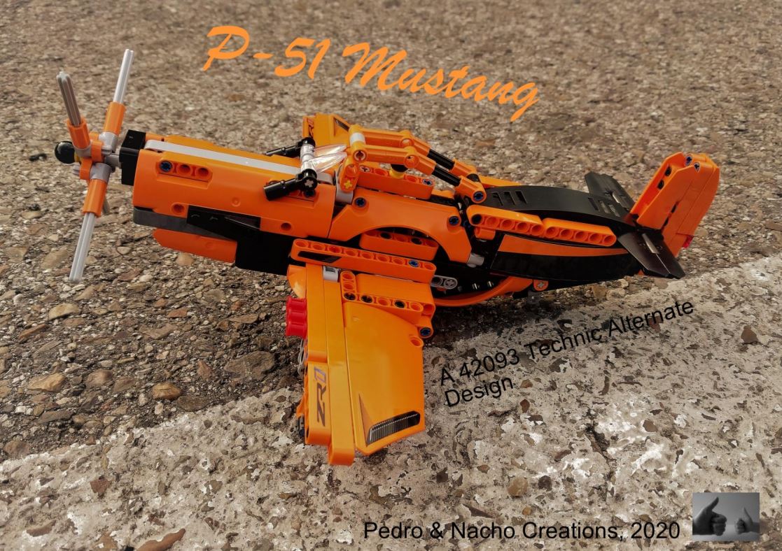 P-51 Mustang (42093 Chevrolet Corvette ZR1)