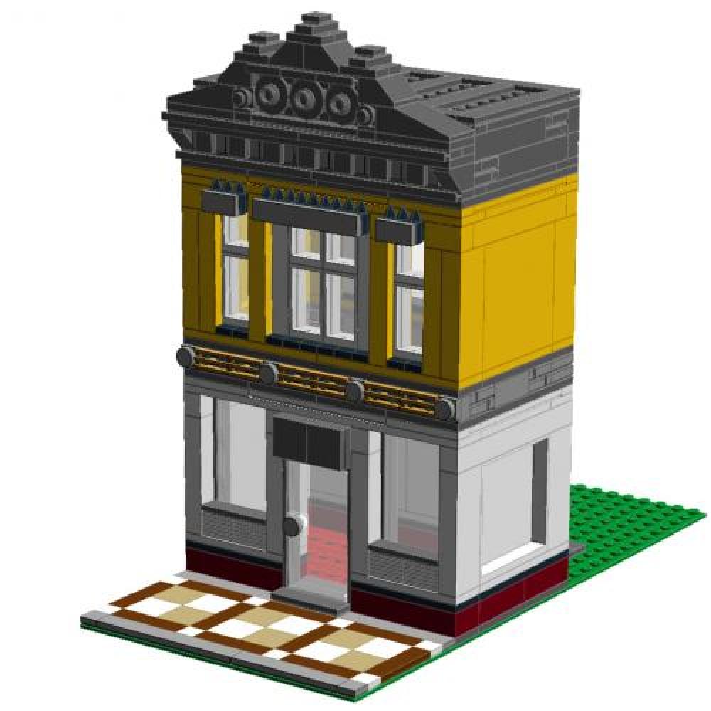 Modular Moc 453th street modular (MOC-6024) - LEGO MOC | MOC Tracker