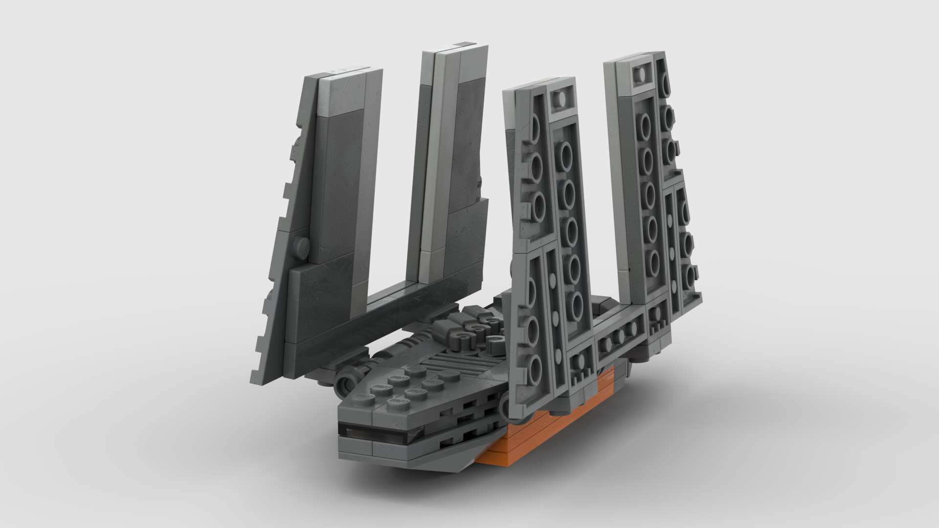 Micro Build - Zeta Class Cargo Shuttle