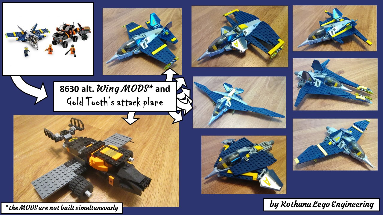 8630 alt. Wing MODS and Gold Tooth's attack plane