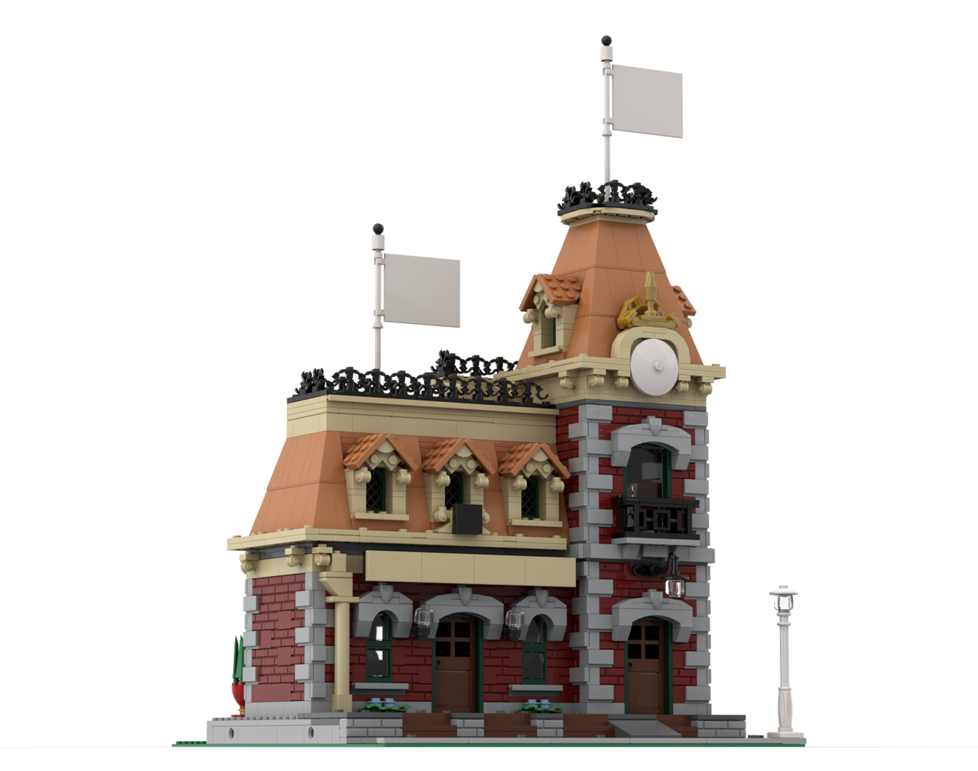 Modular Train Station 71044