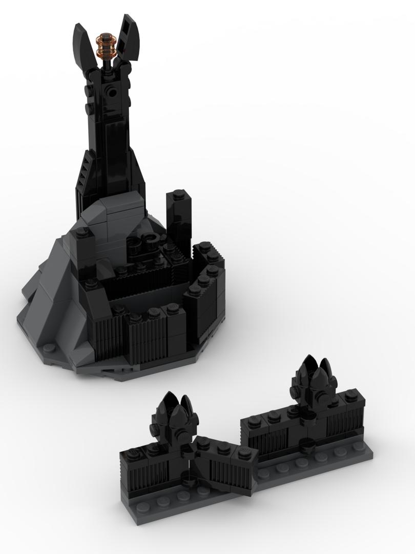 Barad Dur and the black gate
