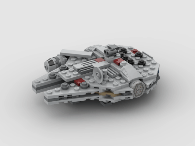Micro Build - Millennium Falcon