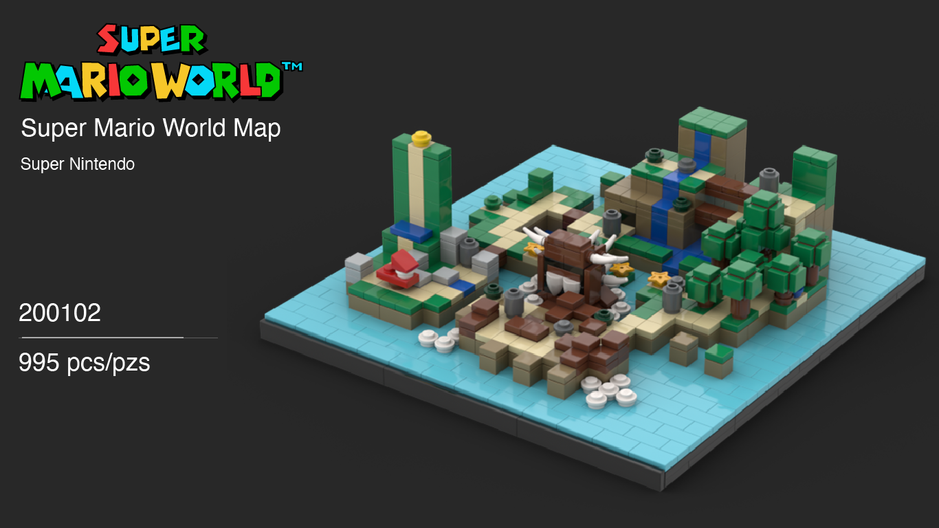 Super Mario World Map (SNES)