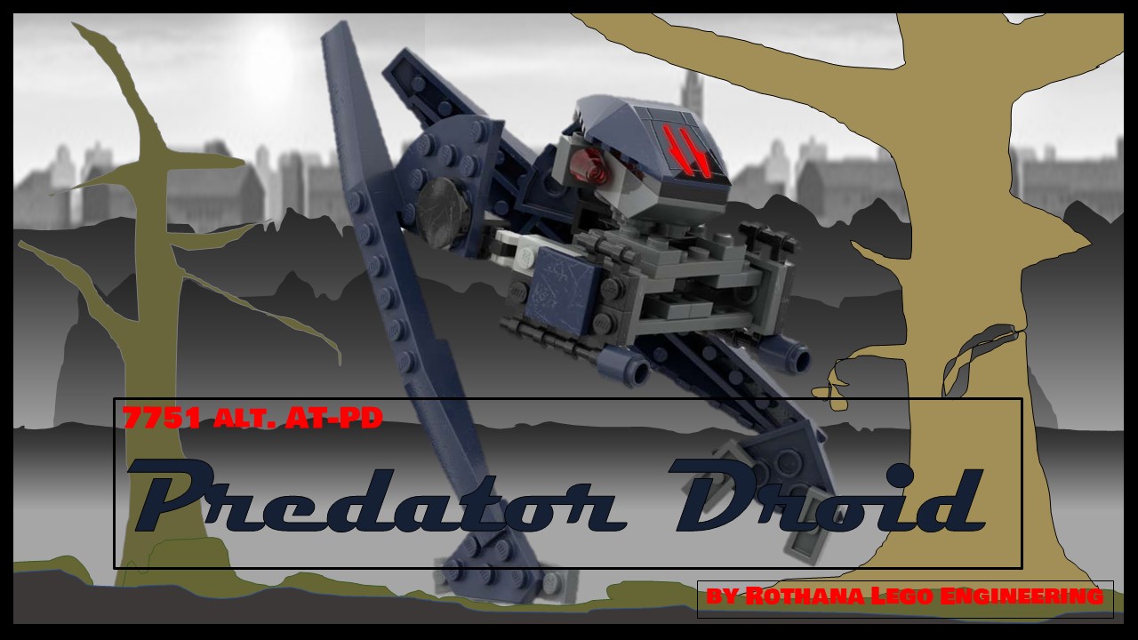 7751 alt. All Terrain-Predator Droid (AT-PD) alternate build