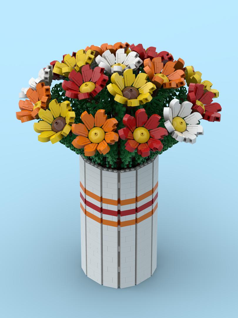 Bouquet of Colorful Flowers