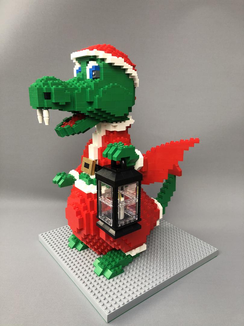 3724 Lego Dragon Christmas MOD