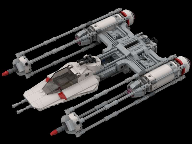 75249 Resistance M-Wing Starfighter alternate build
