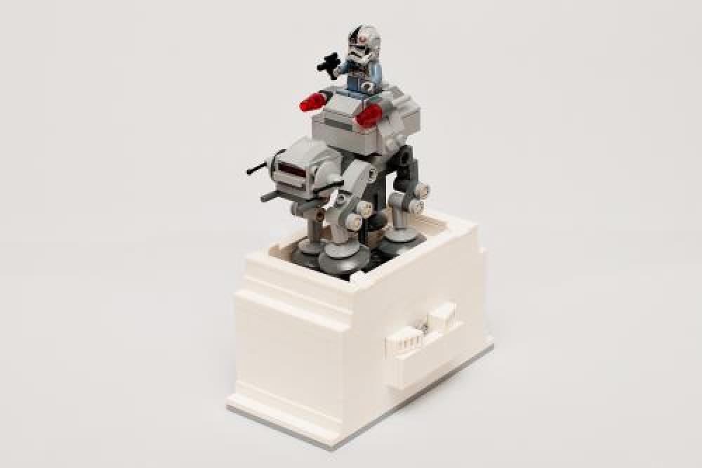 Kinetic Base for Microfighter AT-AT