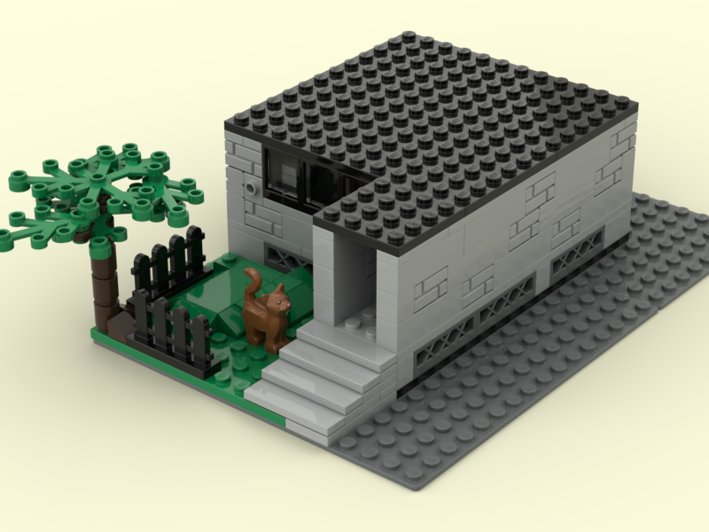 Flat-Pack trailer house