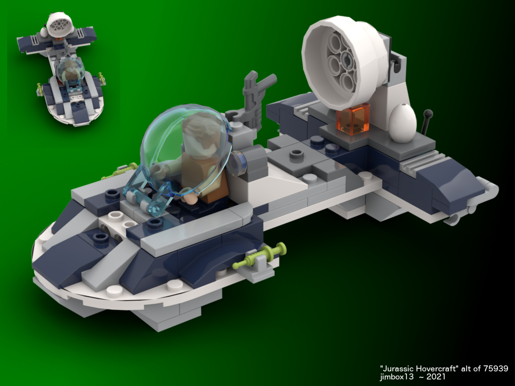 Jurassic Lab Hovercraft alternate build