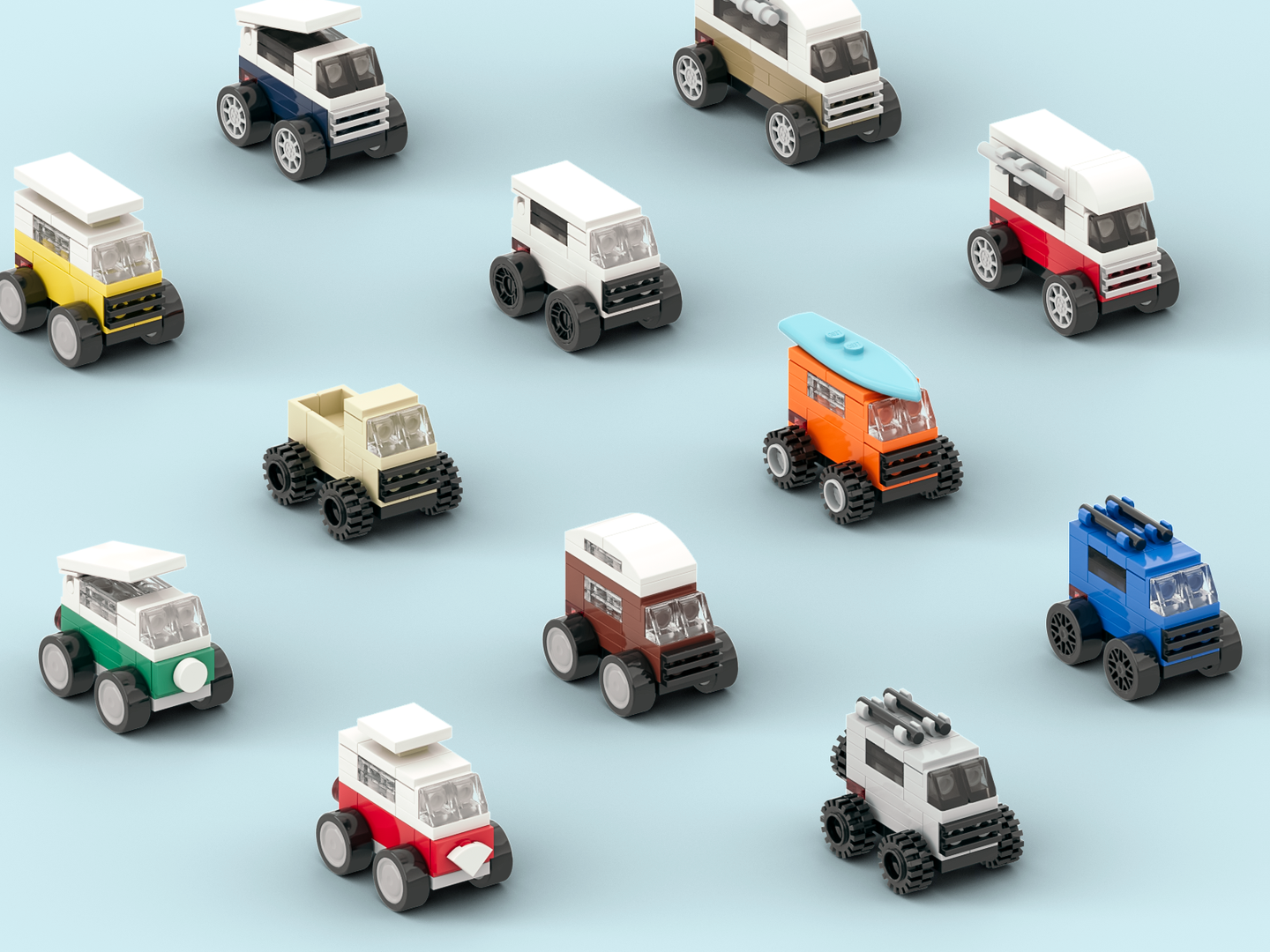 12 Micro VW camper vans