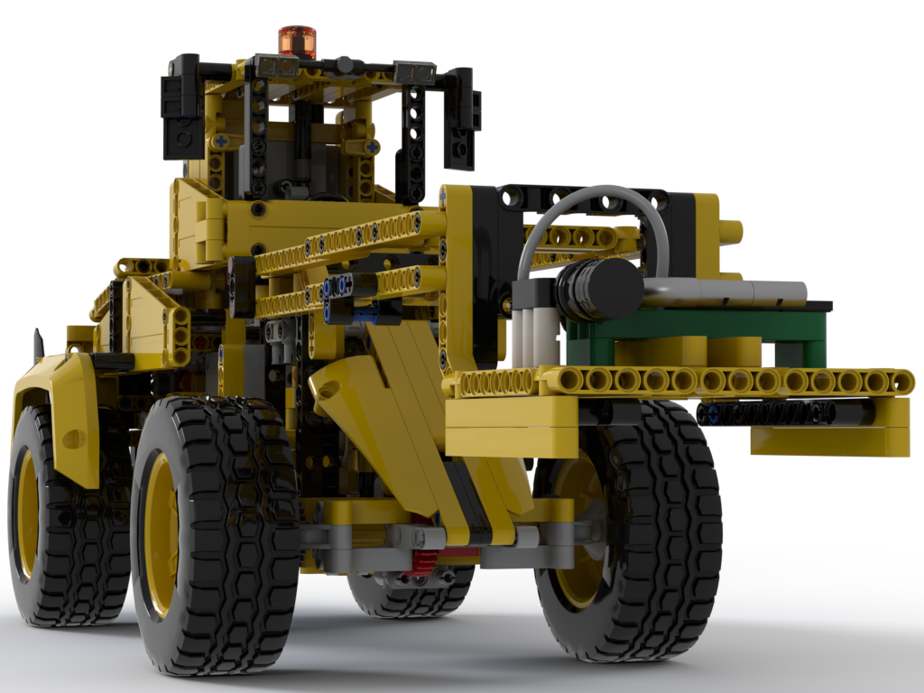 Heavy duty articulated forklift - 42114 C model