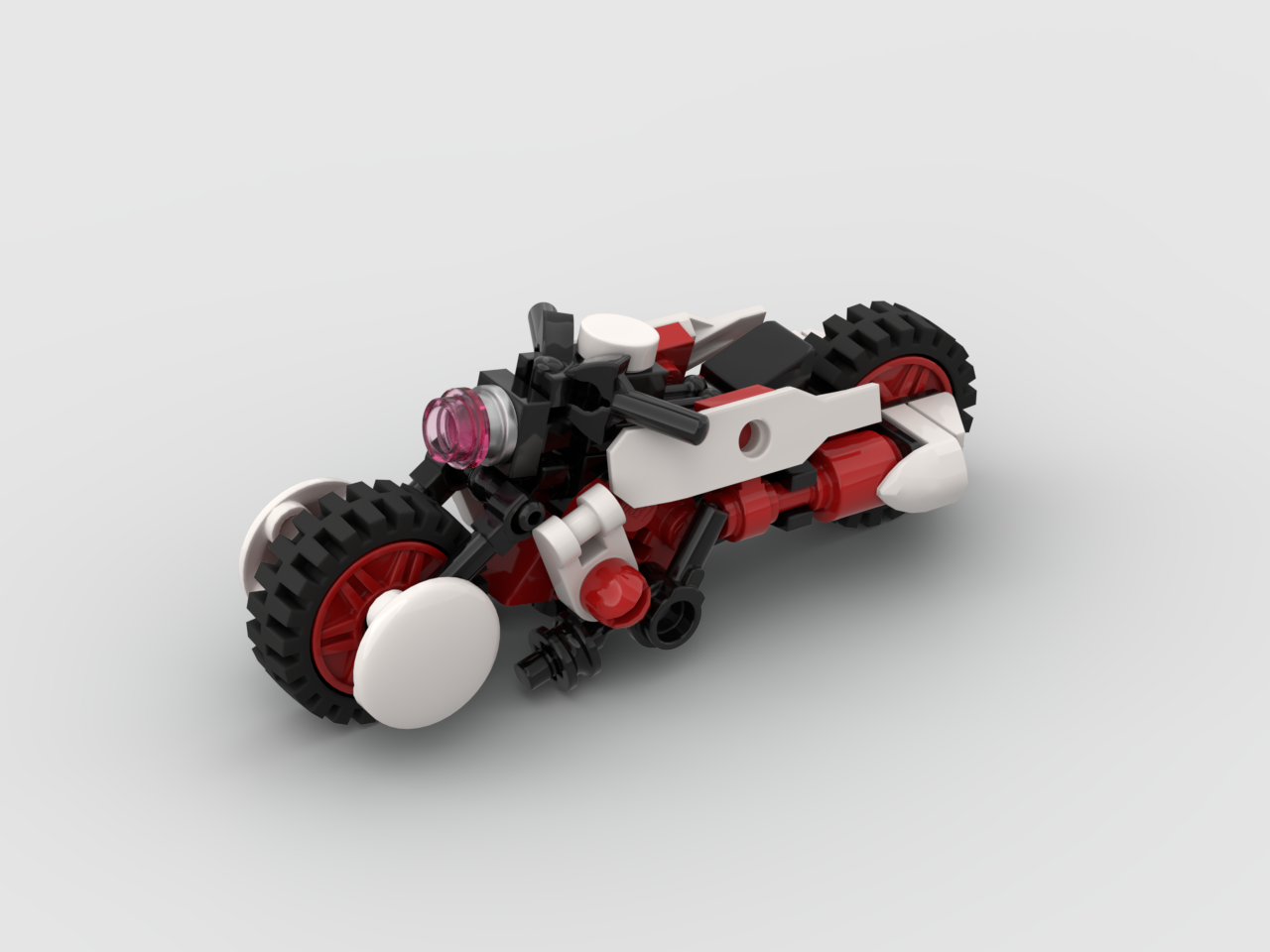 Red Thunder Motorcycle