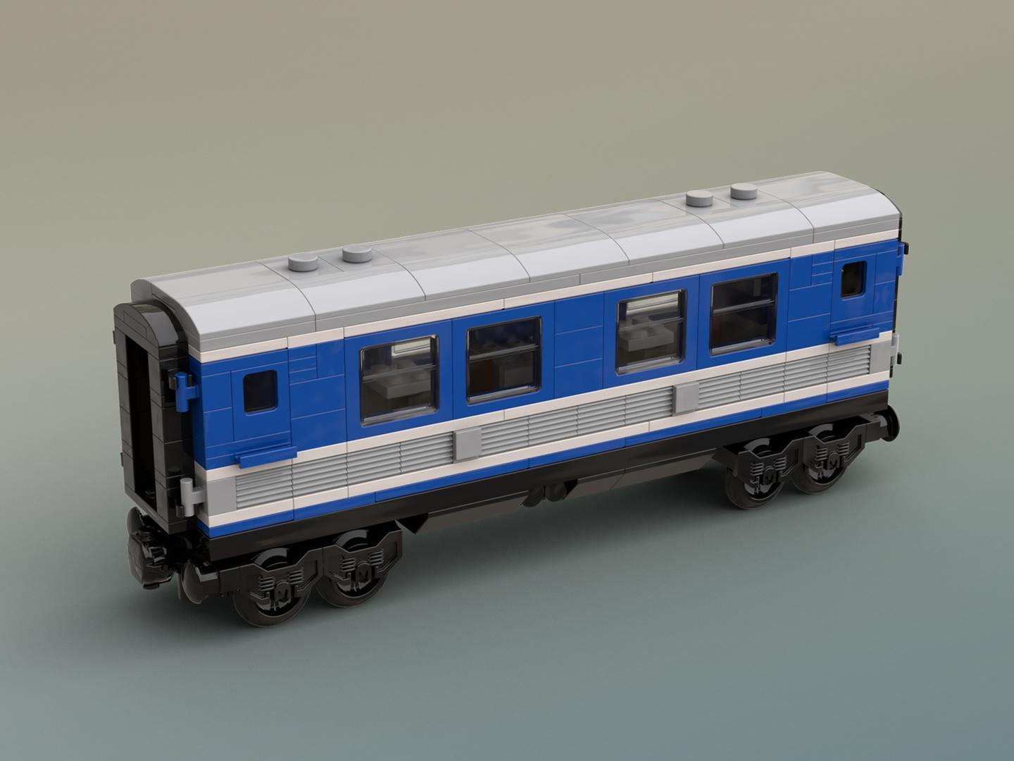 Passenger Car (MOC-61629) - LEGO MOC | MOC Tracker