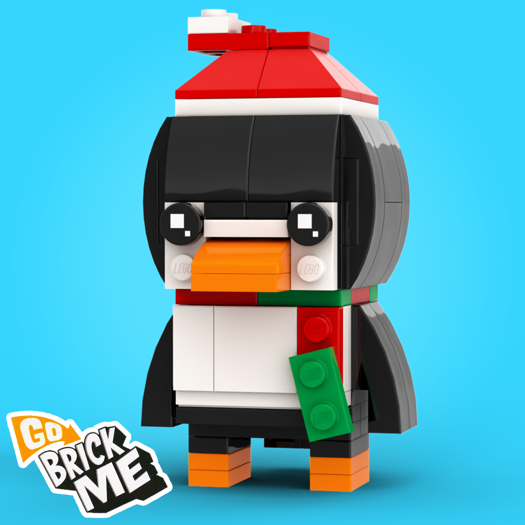 Christmas Penguin BrickHeadz