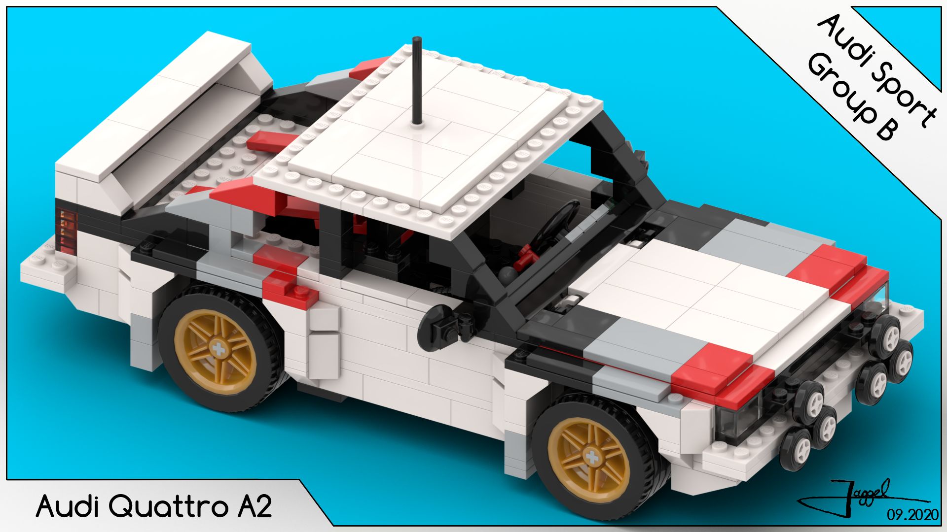 LEGO Audi Quattro A2 Group B