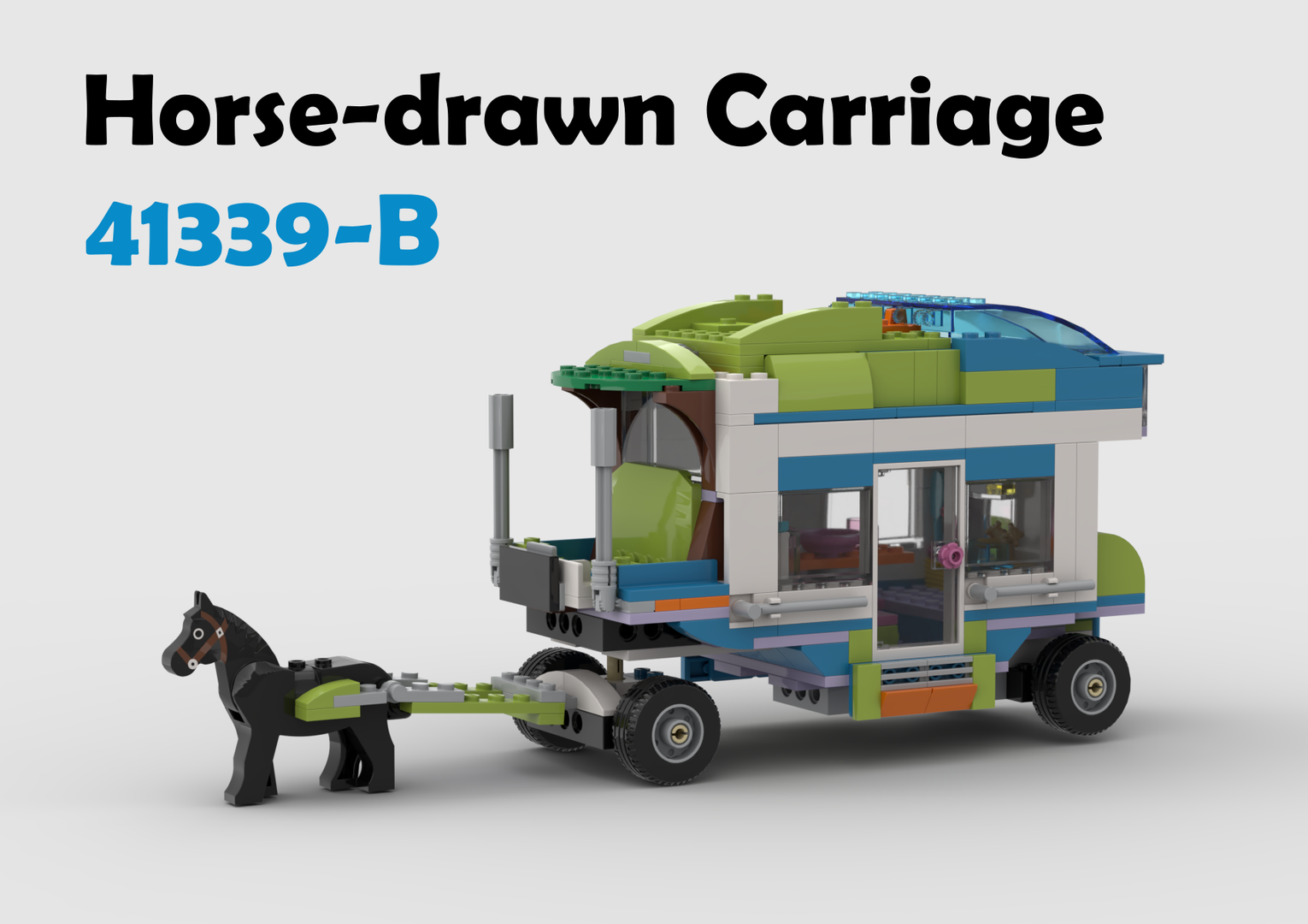 41339-B Horse-drawn Carriage