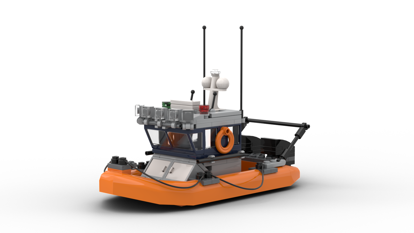 Small Coast Guard Boat