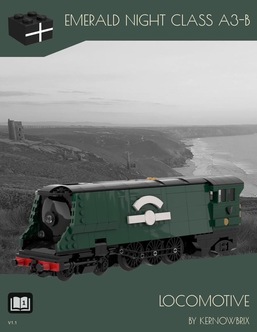 Emerald Night Class A3-B Locomotive