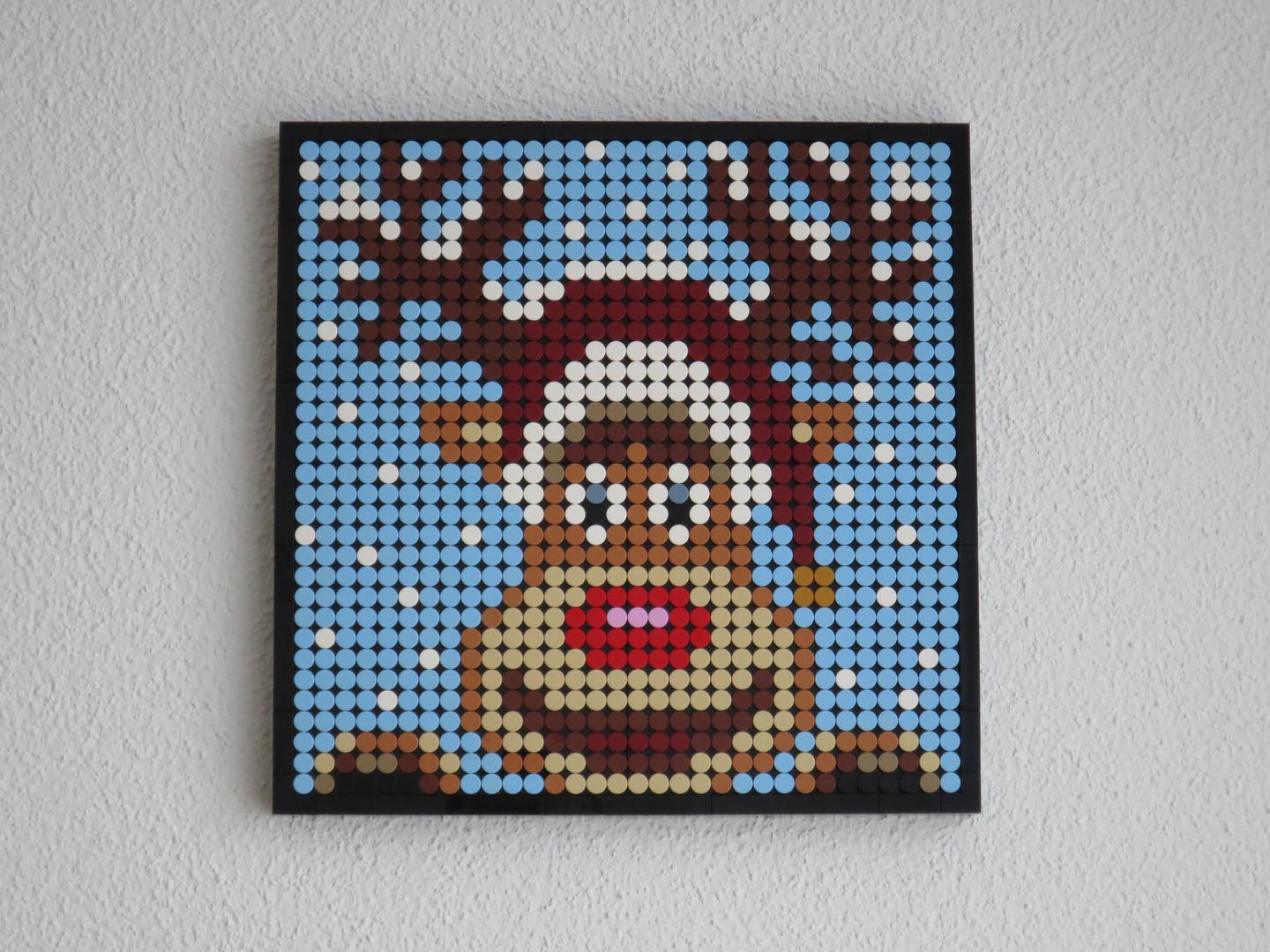 Rudoph the Reindeer – Mosaic
