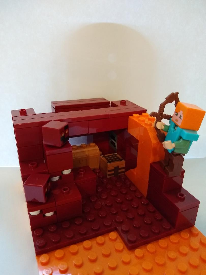 62197 The Nether Cave (MOC-62197) - LEGO MOC | MOC Tracker