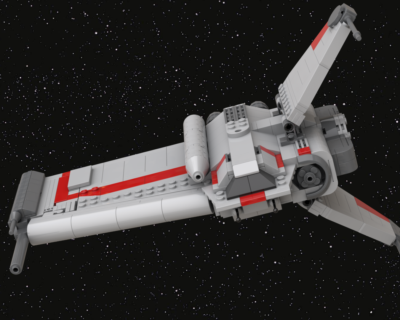 Rendili BT-7 Thunderclap Assault Craft (MOC-62349) - LEGO MOC | MOC Tracker