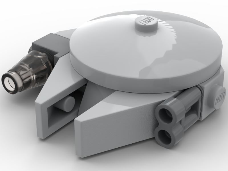 Advent Calendar Style Millenium Falcon