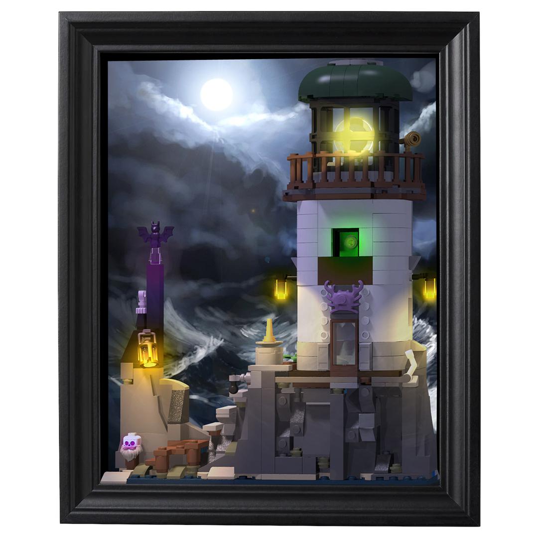 70431 Scary Lighthouse in Frame alternate build