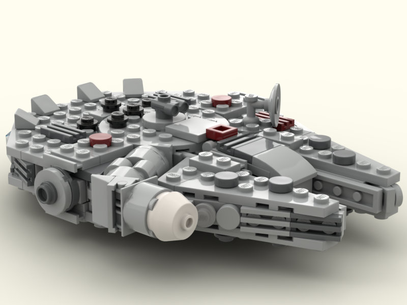 Big Brix MidiScale Millennium Falcon (MOD)