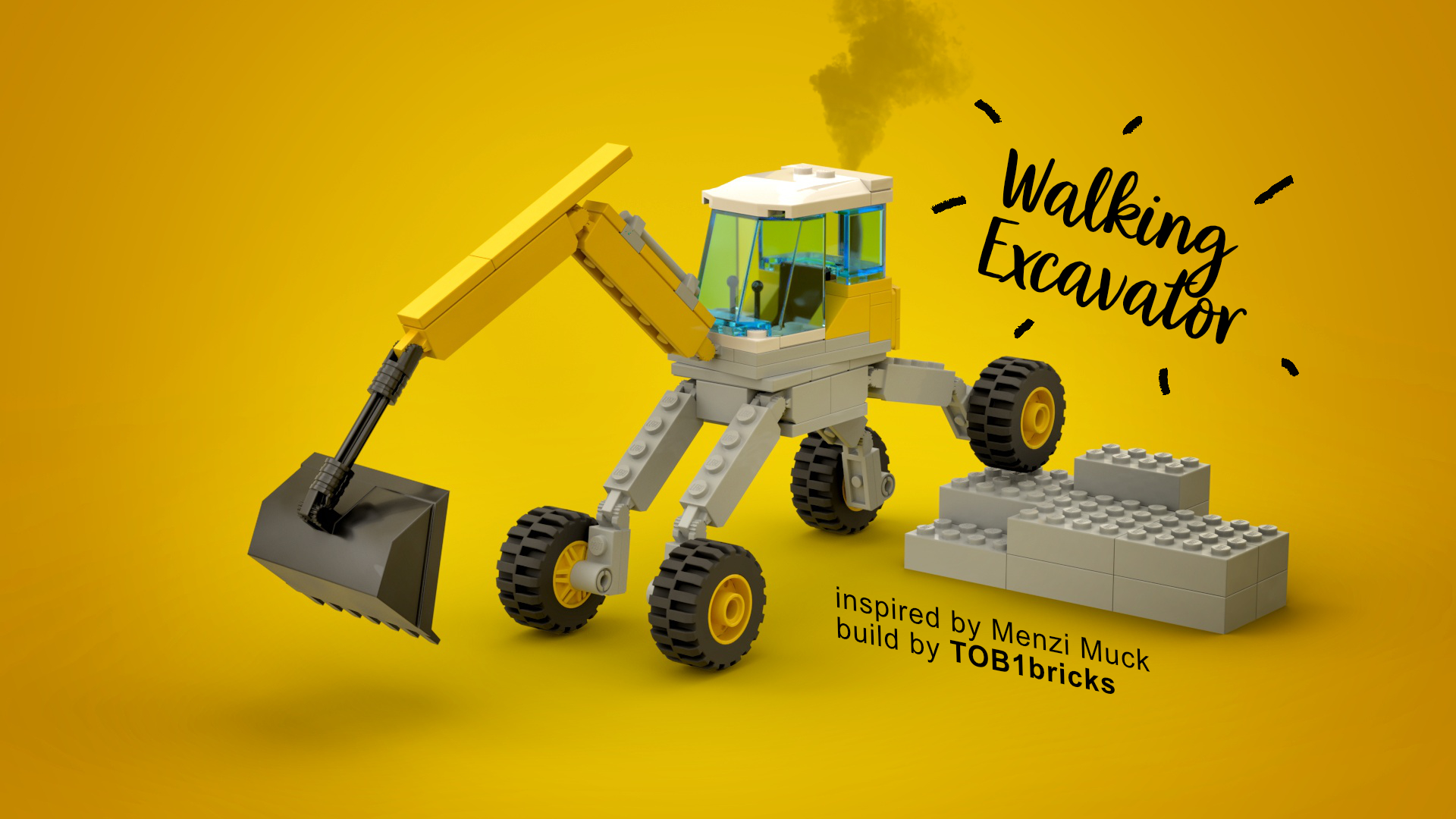 Walking Excavator