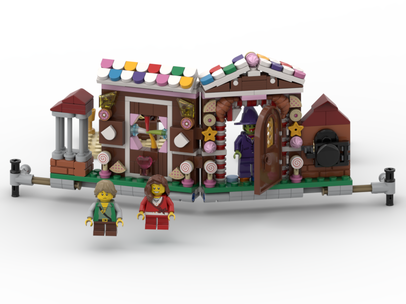 Additional Pop-Up Book Tale Hansel and Gretel (MOC-63239) - LEGO MOC ...