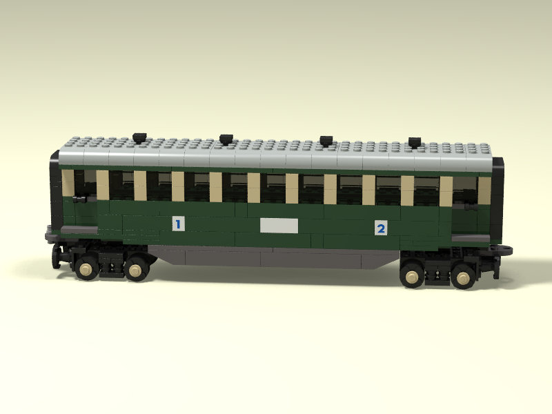 Pullman wagon 1st &amp; 2nd Class